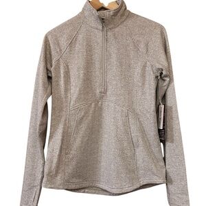 NWT Kyodan Gray Quarter-Zip Pullover